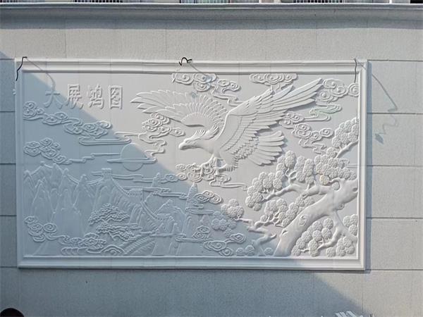 北京雪花白栏板浮雕